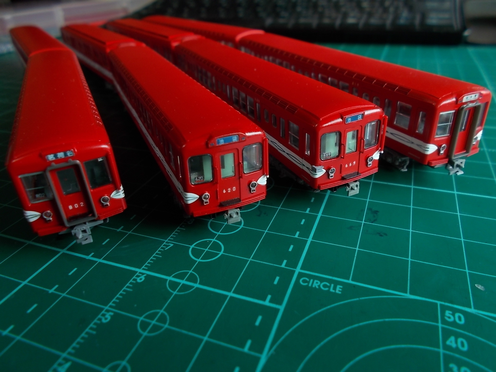 回想的鉄道模型：営団地下鉄５００形②ＫＡＴＯ加工編: 銀路画報 GINRO